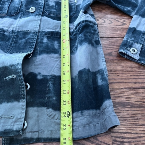 Vans ladies jacket. Grey striped tie dye style size small - Picture 11 of 12